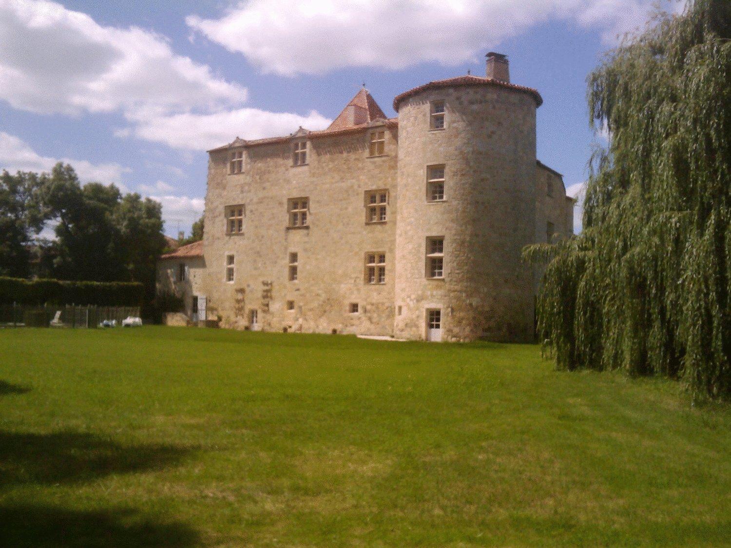 Chateau De Fources Екстер'єр фото